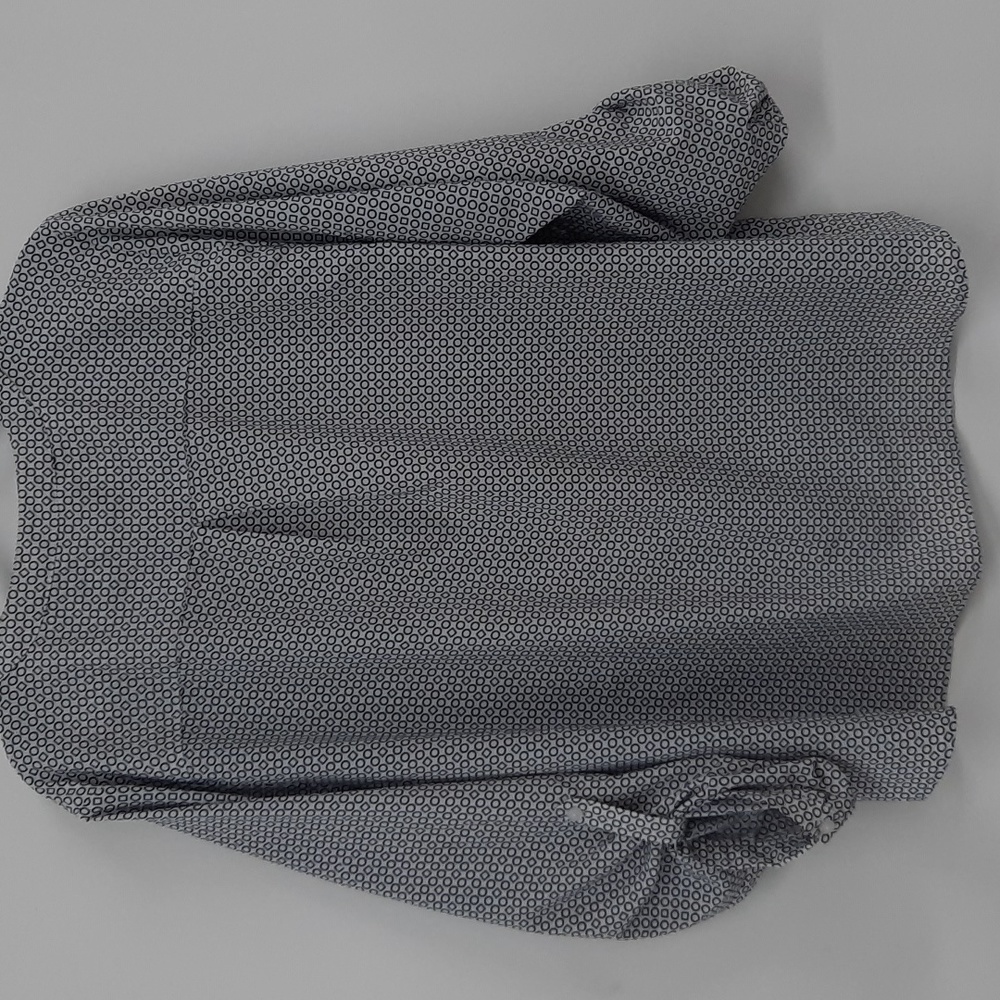 3x Button Front Geometric Print Top Blouse Notati… - image 6